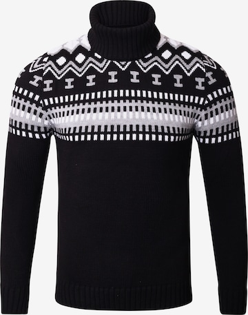 Reslad Sweater 'RS3014' in Black: front