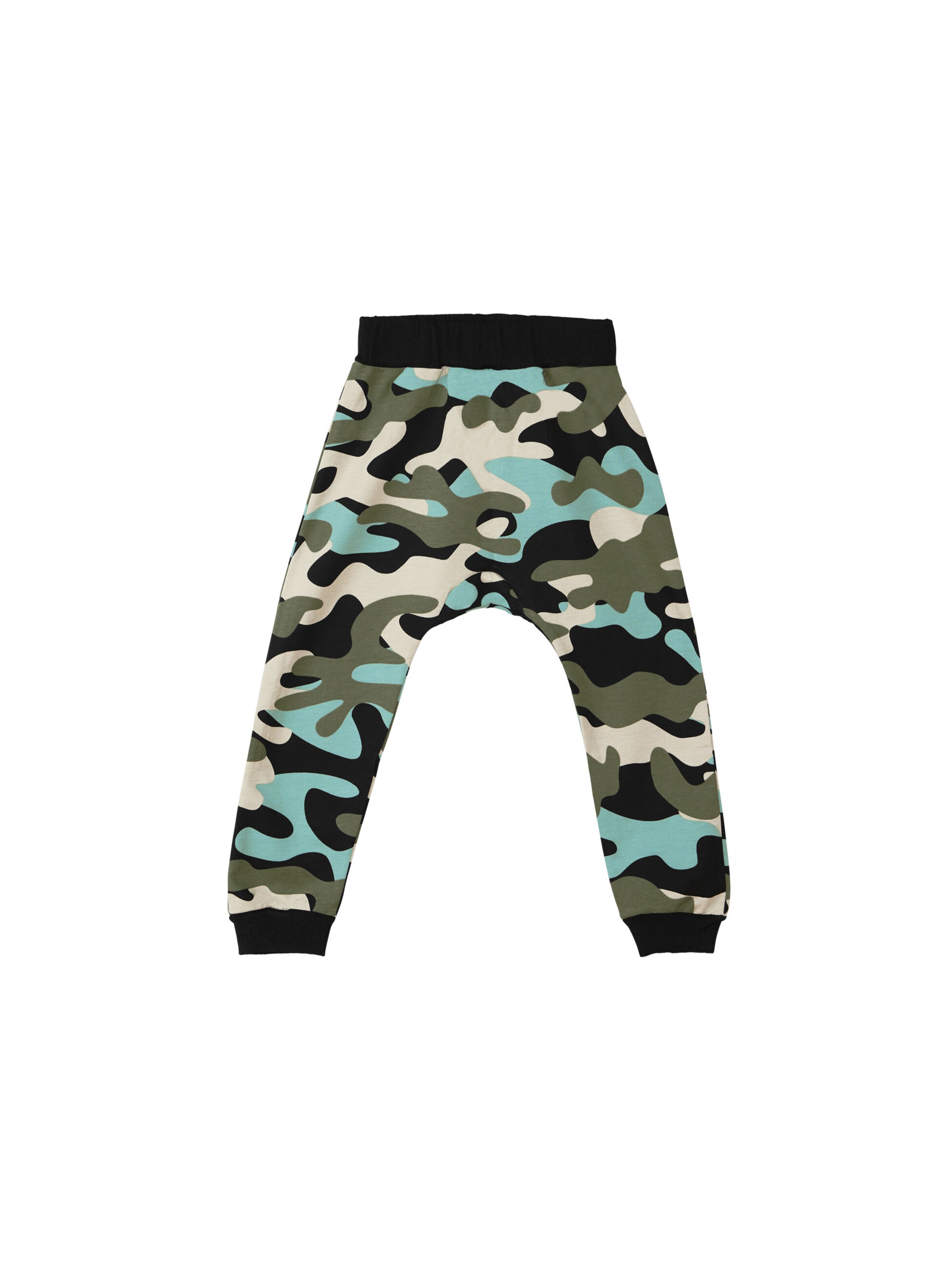 Denokids Trainingspak 'Camo Tiger' in Zwart