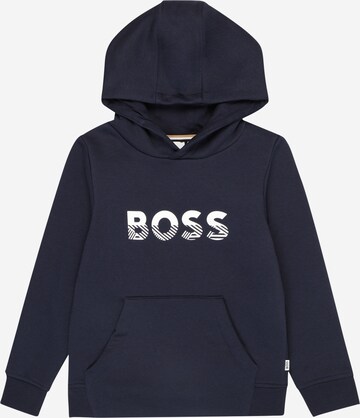BOSS Kidswear Sweatshirt i blå: framsida