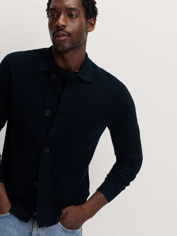 Marks & Spencer Gebreid vest in Blauw