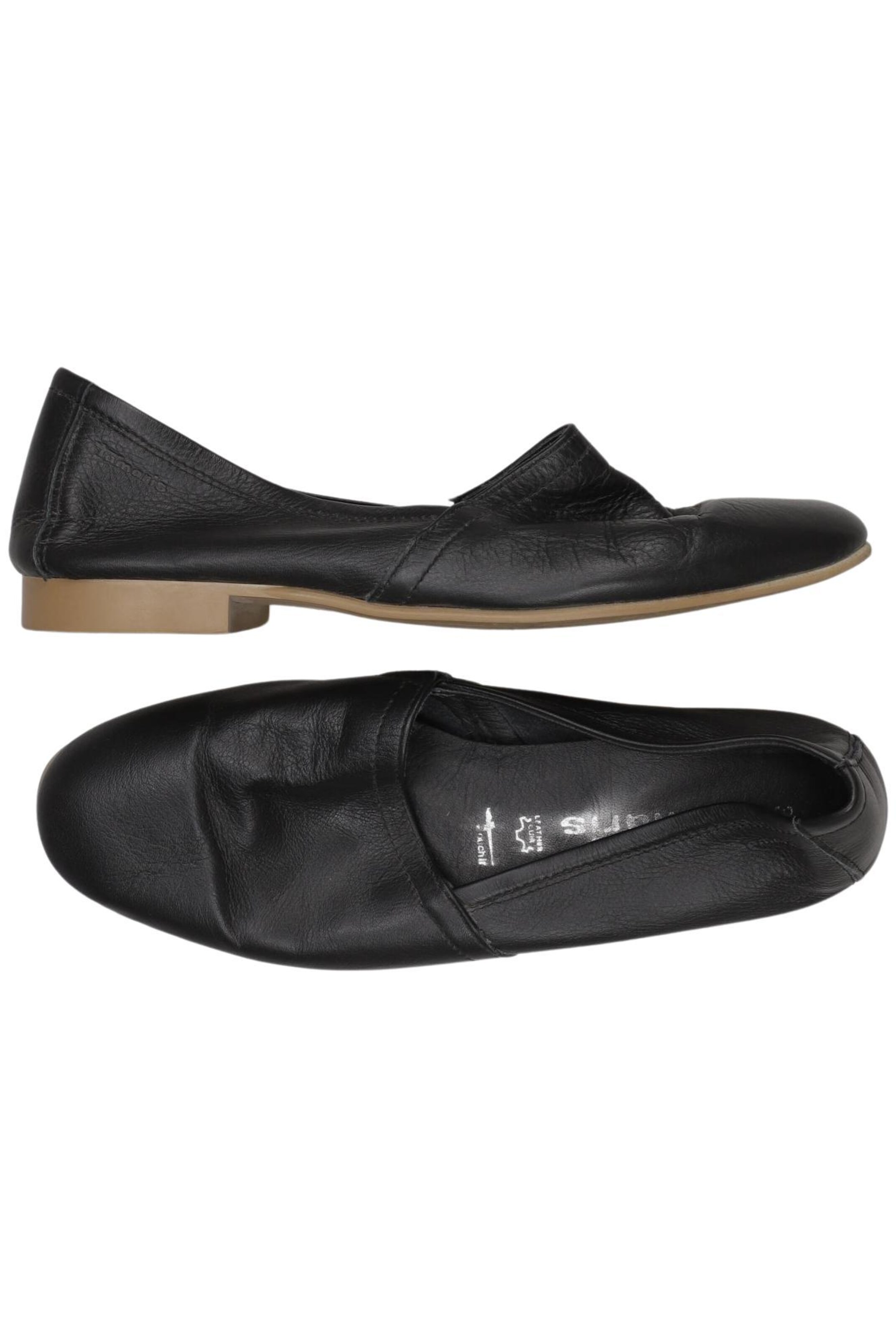 Tamaris Flats & Loafers in 39 in Black: front