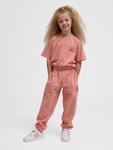 Hummel Tapered Broek 'Clean Adjustable' in Roze