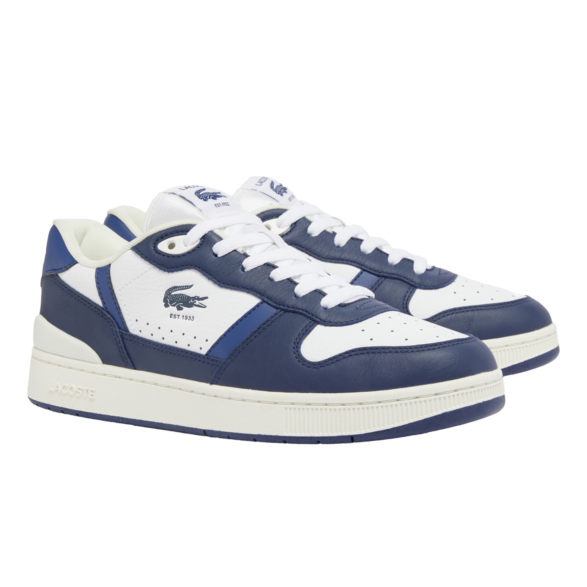 Sneaker low 'T-Clip Set' de la LACOSTE pe alb