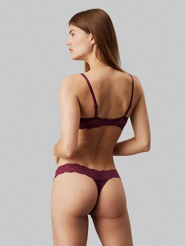 String Calvin Klein Underwear en rouge