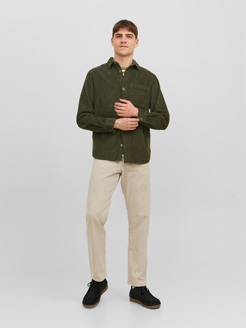 JACK & JONES Regular fit Skjorta 'Kendrick' i grön