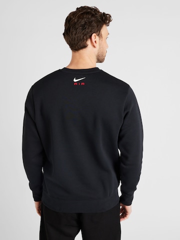 Nike Sportswear Sweatshirt 'AIR' in Black