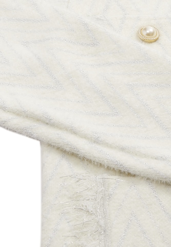 NALLY Knit cardigan in White