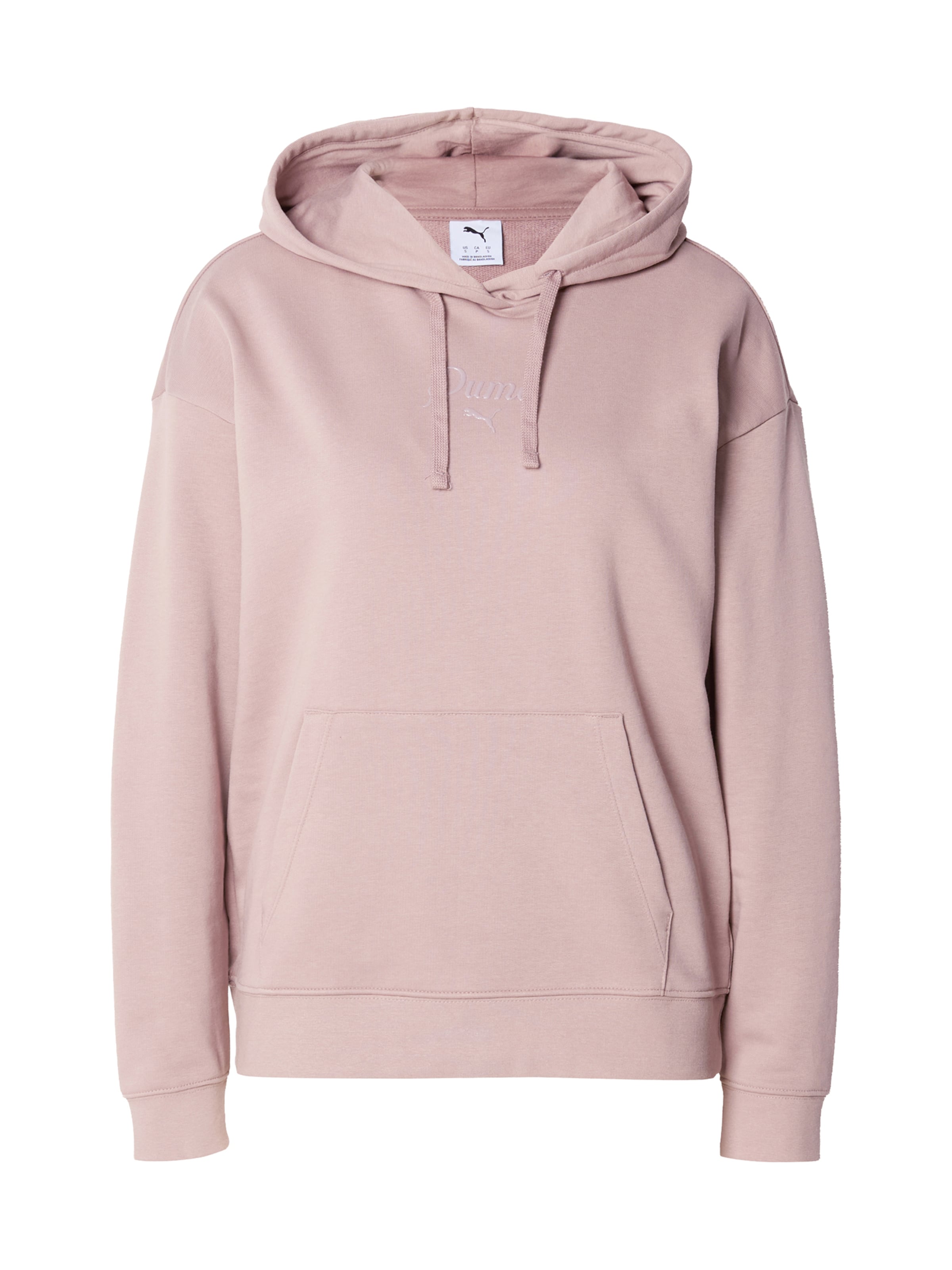 PUMA Sportsweatshirt 'ESS SCRIPT' in L in nude, Produktansicht