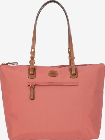 Shopper 'X-Bag' di Bric's in rosa: frontale