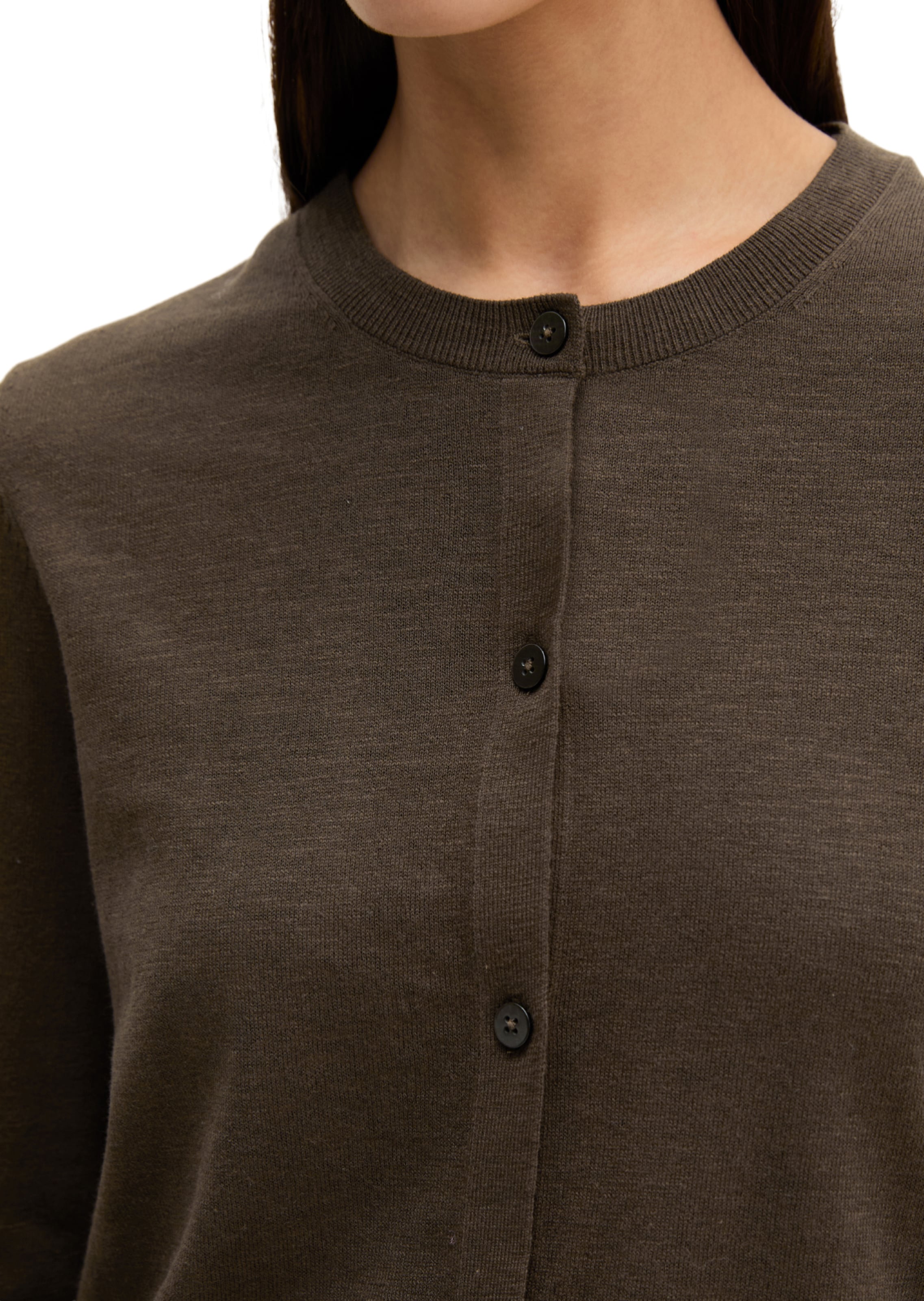 Marc O'Polo Knit cardigan in Brown