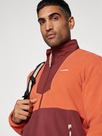 COLUMBIA Athletic Fleece Jacket 'Sequoia Grove™' in Orange