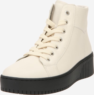 GABOR Lace-Up Ankle Boots in Cream, Item view