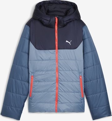 PUMA Jacke 'Essentials' in Blau: Vorderseite