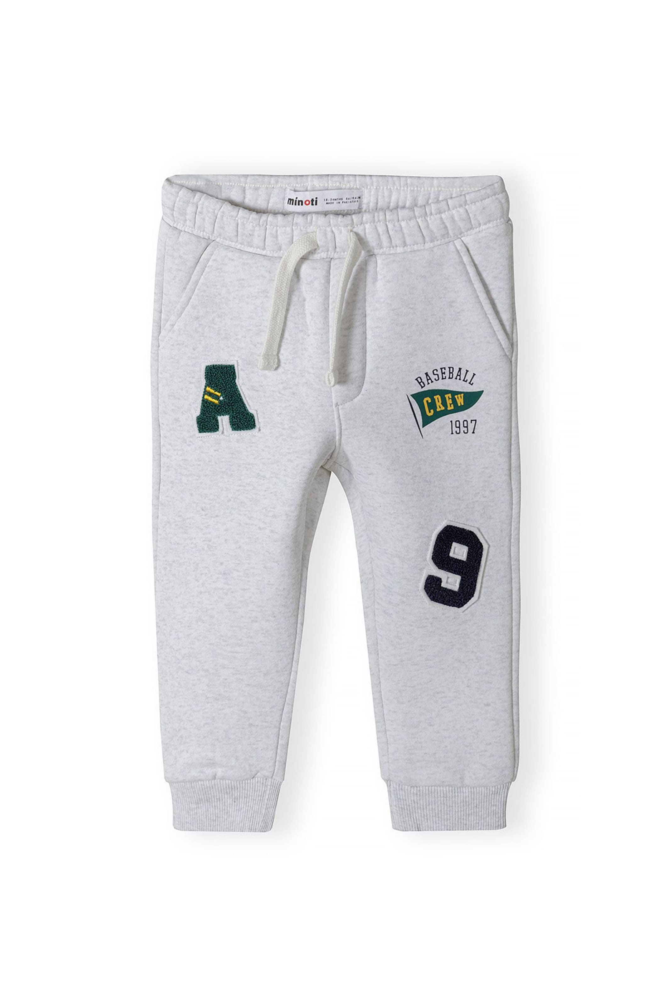 MINOTI Alt kitsenev Püksid, värv hall: eest vaates