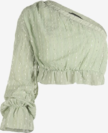 FRESHLIONS Blouse in Groen: voorkant