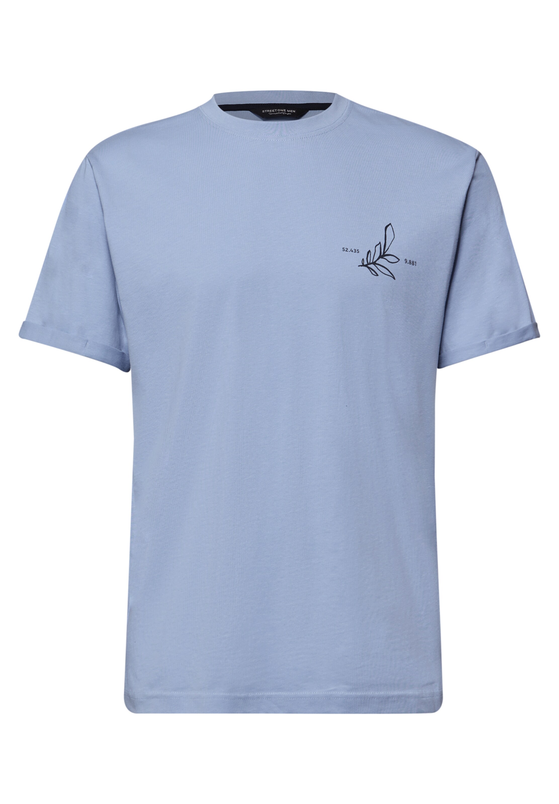 Street One MEN Shirt in Blue: front