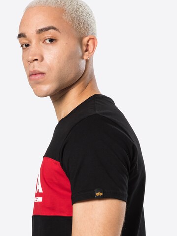 ALPHA INDUSTRIES Bluser & t-shirts 'Inlay' i sort