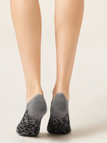 CALZEDONIA Ankle Socks 'Pilates' in Grey