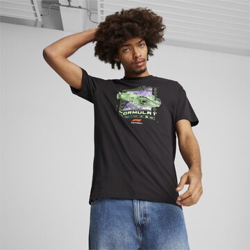 PUMA Shirt in Zwart: voorkant