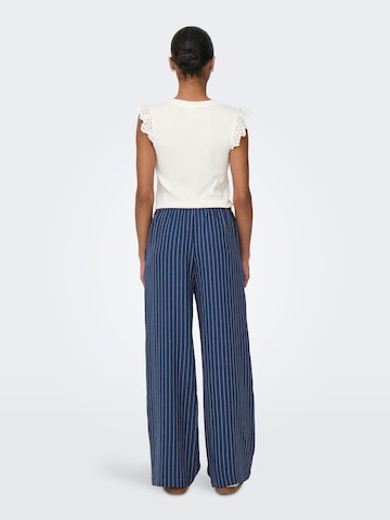 JDY Loosefit Broek 'JDYPower' in Blauw