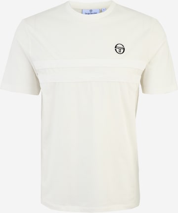 T-Shirt 'Egeo Co' Sergio Tacchini en blanc : devant