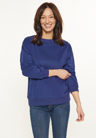 IZIA - Sweatshirt em azul: frente