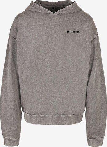 9N1M SENSE Sweatshirt 'CHANGE' in Grey: front