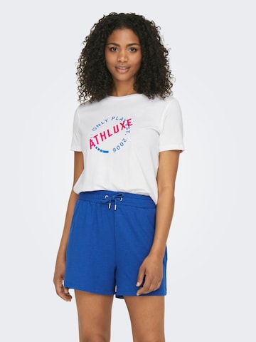 T-shirt ONLY PLAY en blanc