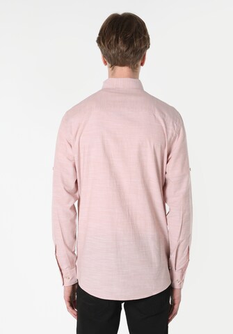 Colin's Regular fit Button Up Shirt in Pink