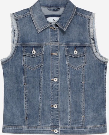 Abercrombie & Fitch Vest, värv sinine: eest vaates