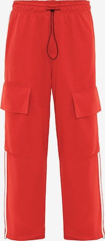 Dandalo Loosefit Gargohousut värissä punainen: etupuoli