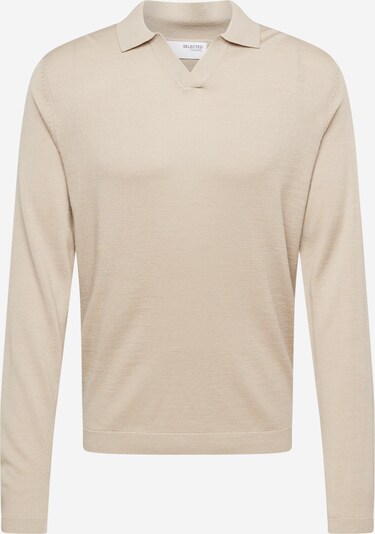 SELECTED HOMME Sweater 'TOWN' in Sand, Item view