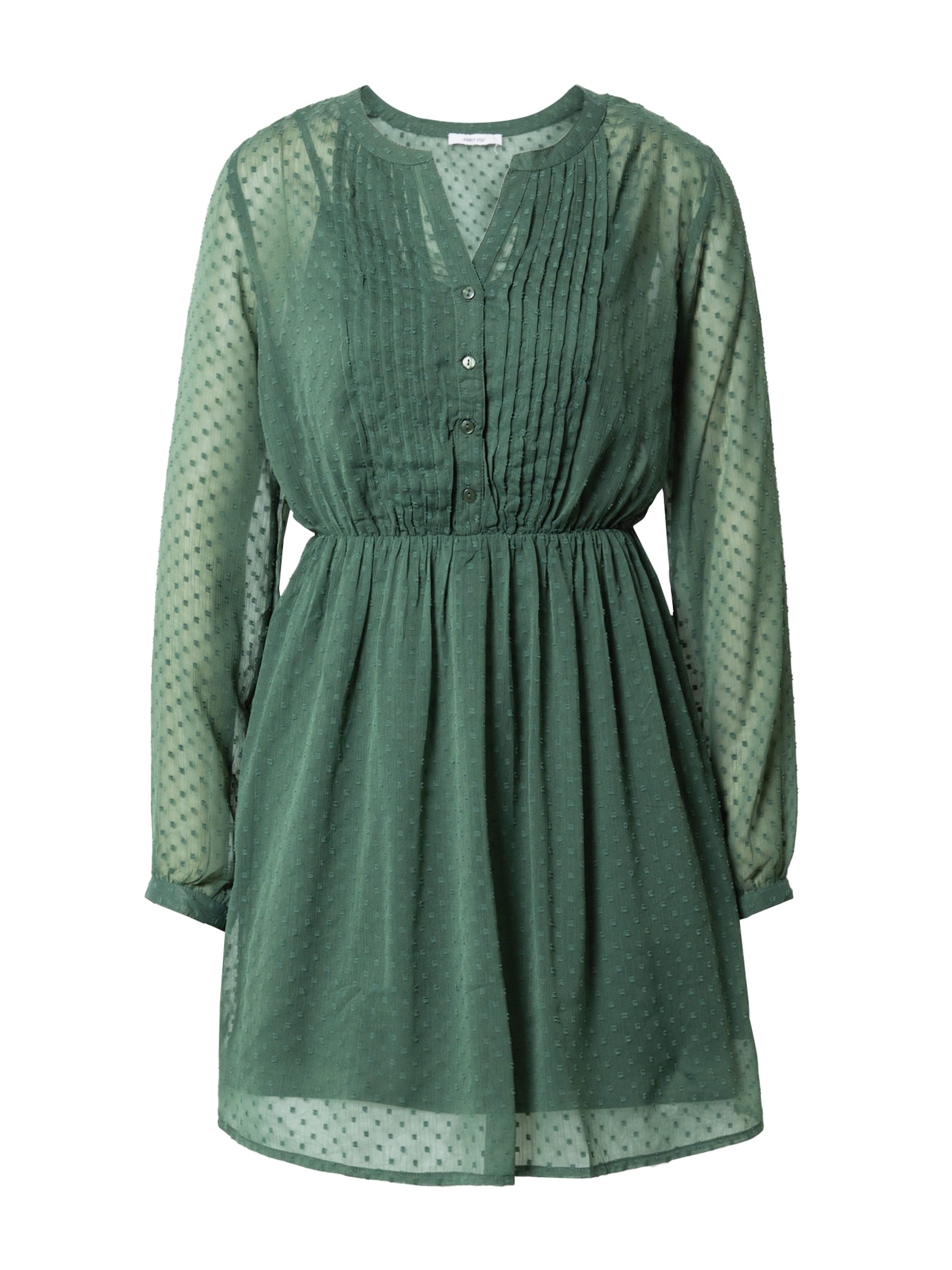 ABOUT YOU Šaty 'Danika' – zelená: přední strana