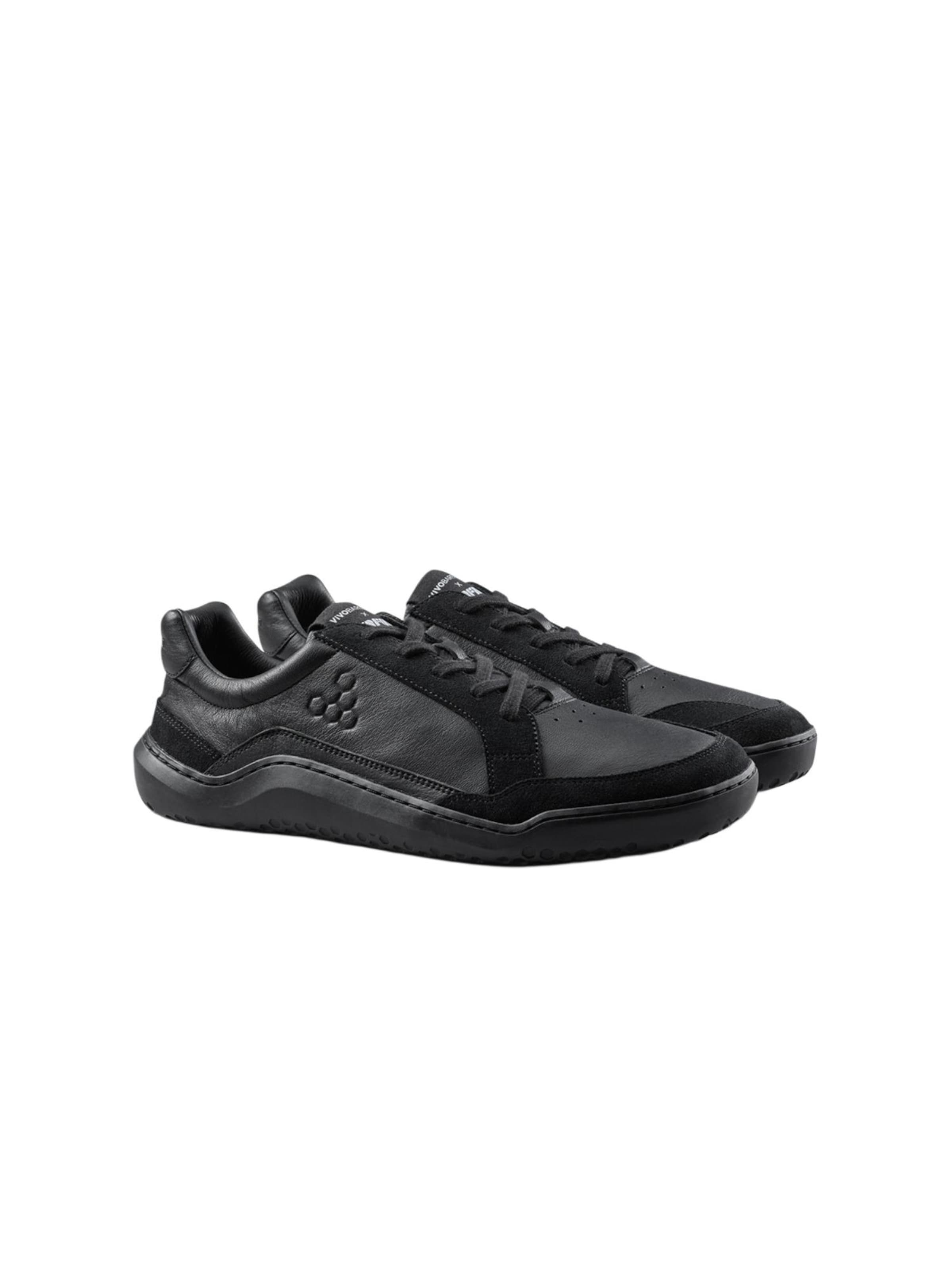 Chaussure basse 'GOBI II SNEAKER PREMIUM LEATHER' Vivo Barefoot en noir