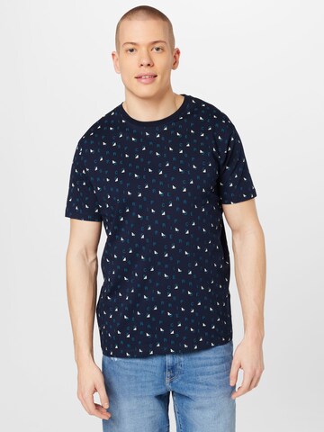 Tricou de la ESPRIT pe albastru: față