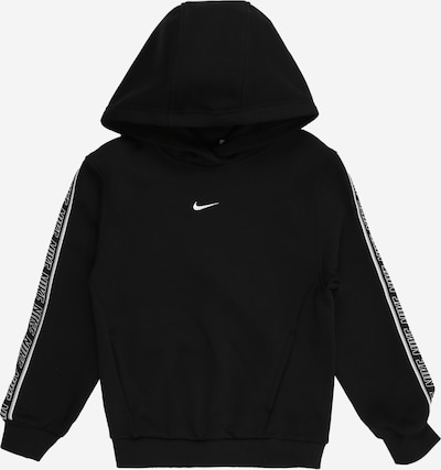 Nike Sportswear Collegepaita 'CLUB+ FLC' koossa 122-128 värissä musta / valkoinen, Tuotenäkymä