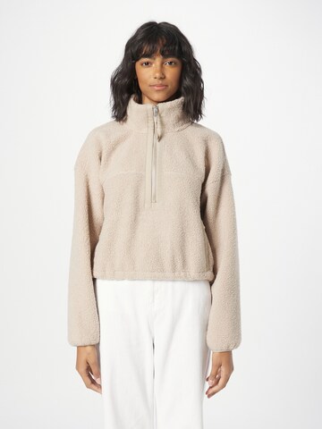 Abercrombie & Fitch Sweater in Beige: front