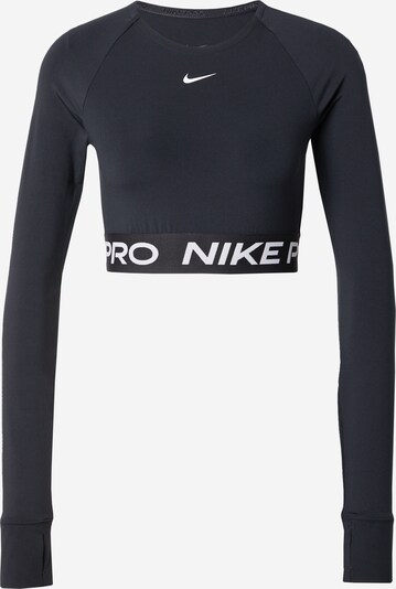 NIKE Sporta krekls 'Pro', krāsa - melns / balts, Preces skats