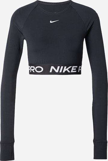 NIKE Funkčné tričko 'Pro' - čierna / biela, Produkt