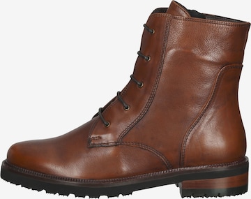 Everybody Lace-Up Ankle Boots in Brown