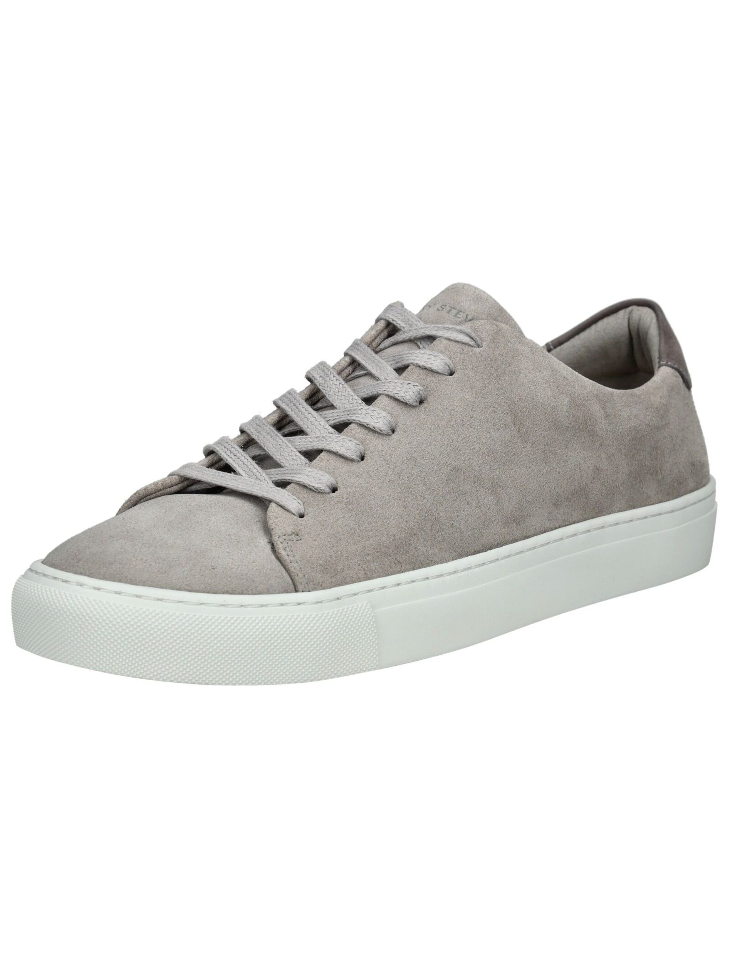 Baskets basses Sneaky Steve en gris : devant