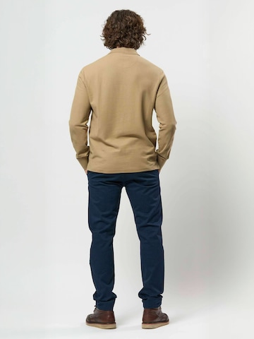 MCS Regular Fit Polo shirt ' MCRockwall ' in Silber: Rückseite