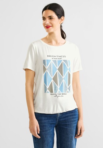 STREET ONE Shirt in Weiß: Vorderseite