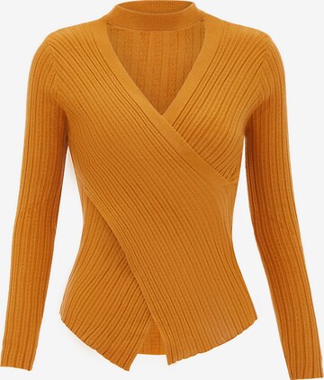 aleva Sweater in Brown: front