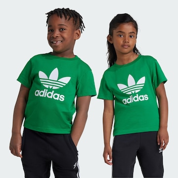 ADIDAS ORIGINALS Shirt 'Trefoil' in Green