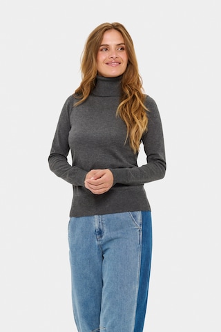 SAINT TROPEZ - Pullover 'MilaSZ' em cinzento: frente