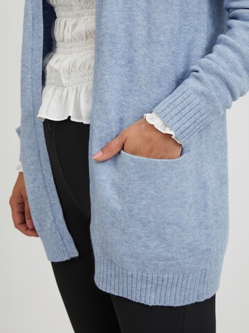 VILA Knit cardigan 'Ril' in Blue