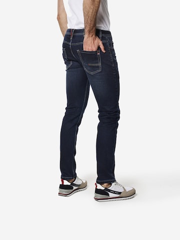 KOROSHI Slimfit Jeans i blå