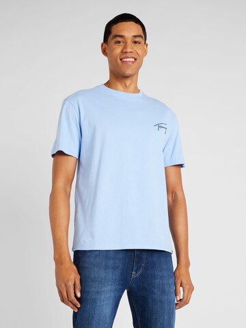 Tommy Jeans Shirt in Blauw: voorkant