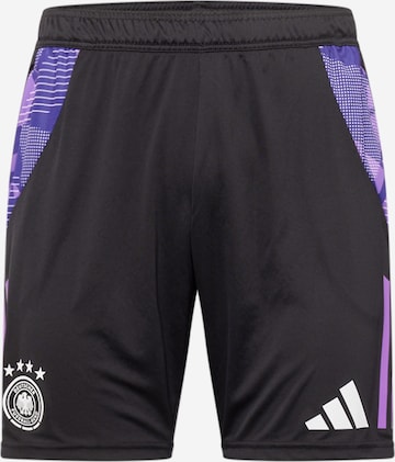 ADIDAS PERFORMANCE Slim fit Sports trousers 'DFB Tiro 24 Competition' in Black: front